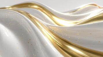 Wavy luxurious textures in abstract flow style photo