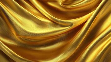 Flowing wave abstract design in luxury background photo