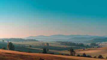 High-resolution image of peaceful nature with beautiful view in full detail photo