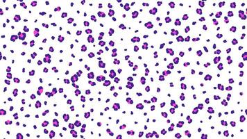 Leopard skin seamless modern pattern design, animal leather print texture with vibrant pink and purple vector