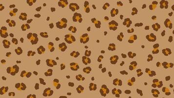 Exotic wild leopard design hand drawn. Fashion pattern seamless, paper, fabric, wallpaper decorative vector