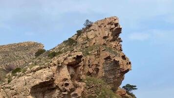 A stunning rock formation that showcases the incredible artistry of natures geological structures and beauty photo