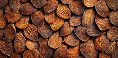 Almonds are shown in this photo