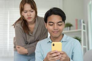 Double dating. husband use phone chat for somebody,, have a fling, Bit on the side , Commit adultery ,Polygamy, husband was having an affair. family problem, infidelity, divorce, separate photo