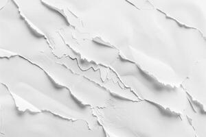 Delicate layers of crumpled white watercolor paper create intricate patterns, inviting exploration of texture and light in an artistic atmosphere photo