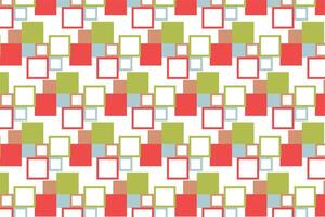 A colorful pattern with squares and rectangles vector