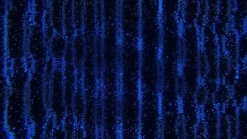 Deep Circuit Pulse Blue Matrix Data Loop Animated Background video
