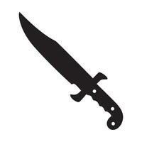 Knife icon isolated on white background for web and mobile app design, Knife logo concept vector