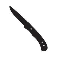 Knife icon . Knife sign. Hunting knife illustration sign. Flat design style eps 10 vector