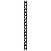 Chain Linked flat icon. illustration, isolated on white background. vector