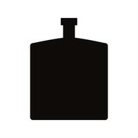bottle icon on white background. illustration. Eps 10. vector