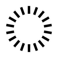 Circular, concentric and radial element. Abstract geometric circle. Circular, concentric and radial element. Design for web. vector