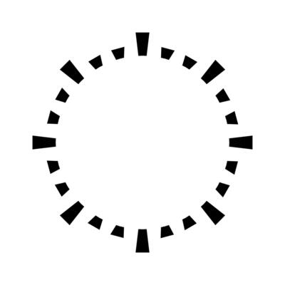 Circular saw blade icon. Simple illustration of circular saw blade icon for web and apps.