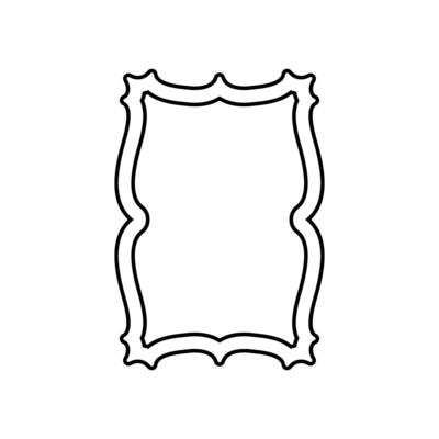 Mirror icon . wall mirror illustration sign. Fashion symbol. Wardrobe web logo.