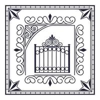 Vintage Ornamental Frame Collection in High Resolution for Design Projects vector