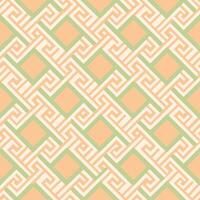 Abstract geometric seamless pattern with pastel colors vector