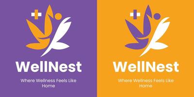 Well Nest Logo vector