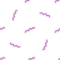 Seamless Purple Confetti Pattern Design vector