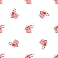 Seamless Pink Jam Jar Pattern vector
