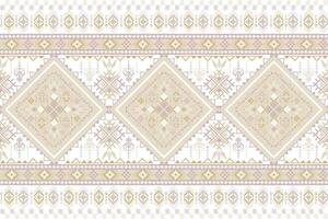 soft color geometric pattern in Native American style vector