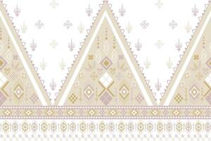 geometric border for textile vector
