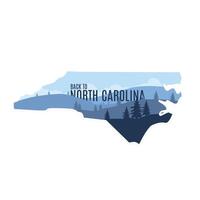 Back to North Carolina Mountain Scenery Perfect for Print, Apparel, etc vector