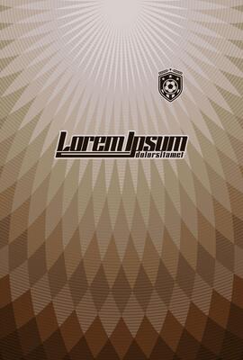 Abstract background for sports jersey pattern brown gradient