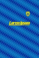 Colorful soccer jersey design background vector