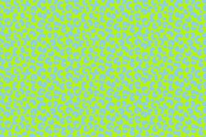 Seamless leopard print pattern with bold green spots on a blue background. Trendy animal skin design for fashion, textiles, packaging, modern digital projects vector