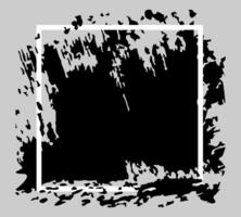 Distressed Abstract Grunge Texture Frames vector