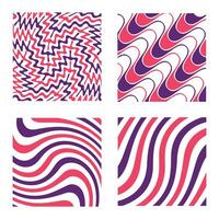 abstract random pattern collection vector