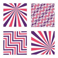 abstract pattern collection illustration vector