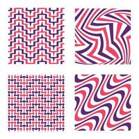 abstract pattern collection vector