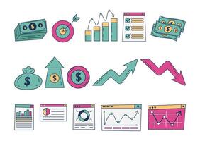 Business and Finance Element Collection vector