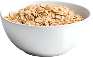Rolled Oats in a Bowl A CloseUp View png