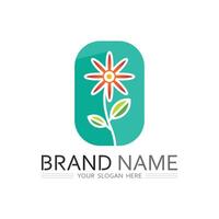 Environmental Tree Logo Design with Roots Leaf and Organic Planet Theme vector