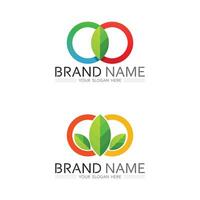 Sustainable Forest Logo Design with Trees Roots and Earth Circle Symbol vector