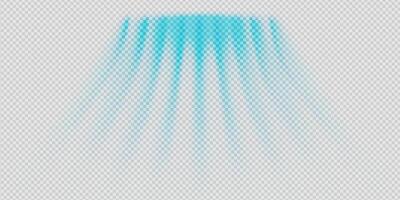 Abstract blue air flow wave with suction and spray effect. Cool breeze, purification stream and frozen jet motion. neon lines. Futuristic ventilation or AC system concept. vector