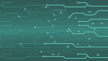 Digital background with glowing tech lines and circuit connections ideal for modern themes and futuristic technology presentations in web and graphic design projects vector