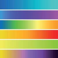Abstract geometric background pattern. Set of 6 lowpoly gradient backdrops. vector