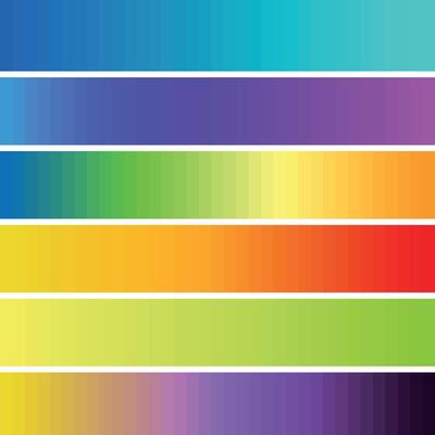 Abstract geometric background pattern. Set of 6 lowpoly gradient backdrops.