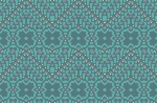 Embroidery Islamic Geometric Pattern Stencilfolk Embroidery, Aztec Geometric Ornament Print. Design for Carpet, Wallpaper, Clothing, Wrapping, Fabric