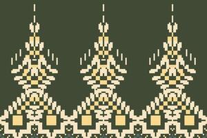 Carpet Traditional Pattern Backgroundfolk Embroidery, Aztec Geometric Ornament Print. Design for Carpet, Wallpaper, Clothing, Wrapping, Fabric vector