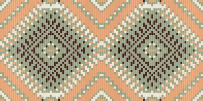 Ukrainian Ethnic Design Pattern in the Philippinesfolk Embroidery, Aztec Geometric Ornament Print. Design for Carpet, Wallpaper, Clothing, Wrapping, Fabric vector