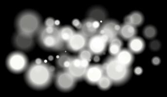White circles on black background with a black background vector