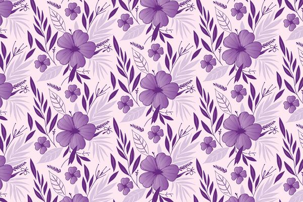 modern flower sketch design featuring flowing leaf accents and one line drawing style ideal for wallpaper and packaging