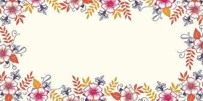 minimalistic abstract floral wallpaper with botanical elegance.poster background for greeting and invitation design vector