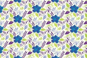 detailed line art floral print featuring abstract roses and artistic repetition made for bedsheets and fabric wrapping vector