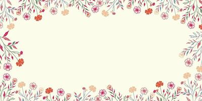 tropical floral design in abstract form for decorative wall.scrapbook invitation and greeting card layout for elegant presentation vector
