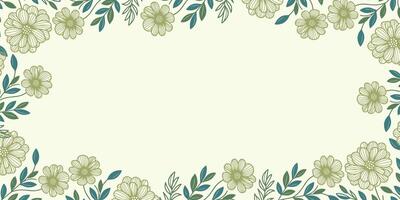 artistic background with floral wall elements and abstract structure.wedding card and banner template for textile use vector
